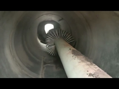 Phân bón hữu cơ ướt hai trong một Máy tạo hạt răng khuấy trống quay