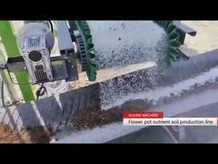 hệ thống trộn đất, hỗn hợp đất trồng, dây chuyền hỗn hợp đất trồng, dây chuyền sản xuất đất dinh dưỡng