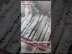 Thiết bị nghiền nát phân bón hữu cơ bằng máy nghiền mở lớn