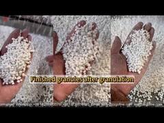 Chất liệu thô hóa học Chỗ thử nghiệm granulator ép cuộn