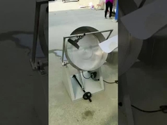 Máy Granulator đĩa màu đỏ cho các nhà máy chế biến phân bón hữu cơ