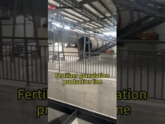 3-5T / H Capacity Disc Granulator Fertilizer Production Line với sản xuất hạt