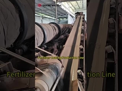 Hệ thống sơn phân bón bền Máy sơn phân bón hợp chất Urea Granules