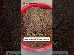 Thiết bị sản xuất phân bón hữu cơ nghiền phân cừu bán ướt