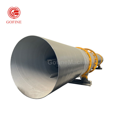 Máy chế biến phân bón 1-2 TPH Thiết bị sấy quay