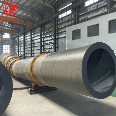 Thiết bị làm khô phân bón hữu cơ Máy sấy thùng quay