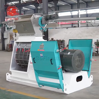 Máy nghiền thức ăn chăn nuôi Hammer Mill Nhà máy chế biến thức ăn chăn nuôi 22kw