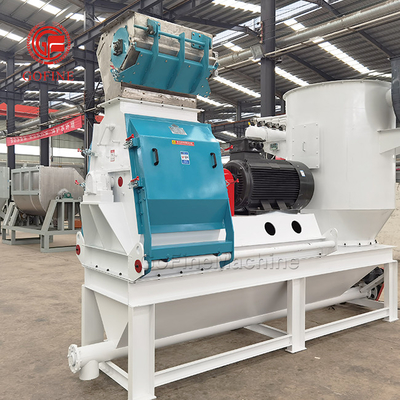 Dây chuyền sản xuất thức ăn chăn nuôi Thiết bị nghiền thức ăn chăn nuôi Máy nghiền ngô 10 tấn