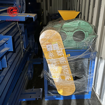 Nhiệt độ phòng tự nhiên Máy Granulator phân bón hữu cơ cuộn gấp đôi với thép không gỉ