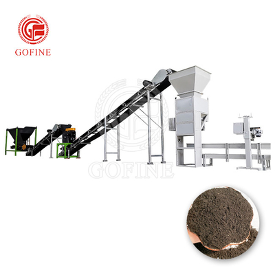 Đường dây sản xuất phân bón bột chất thải sinh học có thể tùy chỉnh với chứng chỉ CE