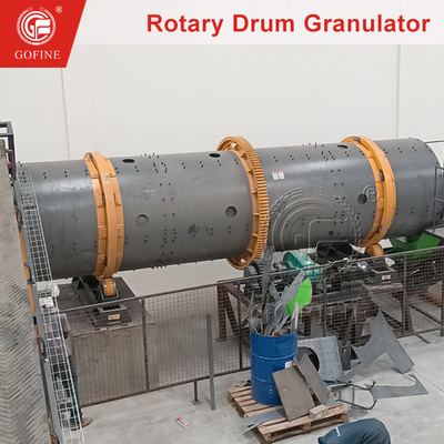 Máy làm phân bón thép không gỉ Máy Granulator NPK