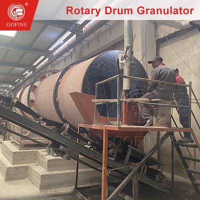3-5t / h dây chuyền sản xuất phân bón nhà máy phân bón cho granulator quả bóng