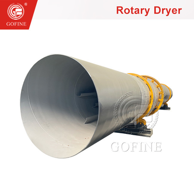 Thịt gà phân bón phân bón hữu cơ Máy sấy trống quay