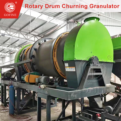 Nhà máy phân bón hạt hữu cơ hợp chất với thiết bị dây chuyền sản xuất phân bón