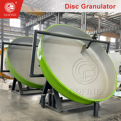 Máy Granulator đĩa ướt 1-2t / h cho dây chuyền sản xuất phân bón