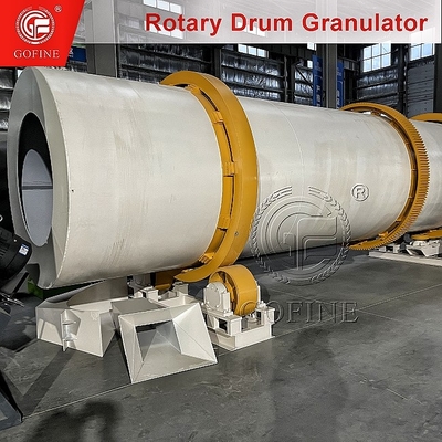 5T / H dây chuyền sản xuất phân bón Nhà máy sản xuất Granulator xoay