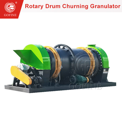 Máy hạt phân bón cho phân gà Granulator trộn phân bón hữu cơ