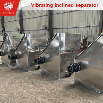Máy tách chất rắn và chất lỏng tự động hóa công nghiệp với tần số rung có thể điều chỉnh