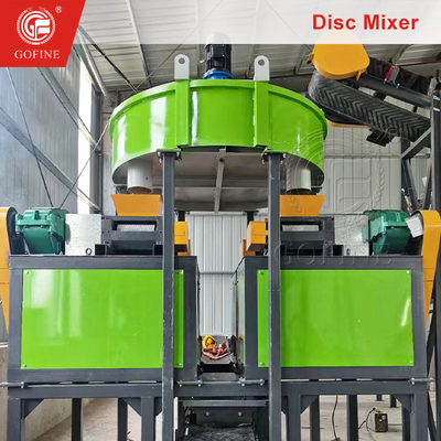 Máy trộn phân bón hữu cơ công nghiệp 3-6 tấn / giờ cho dây chuyền sản xuất phân bón