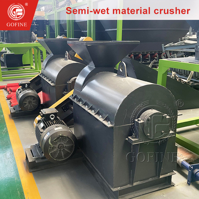 Thiết bị nghiền nát phân bón hữu cơ 4t/h
