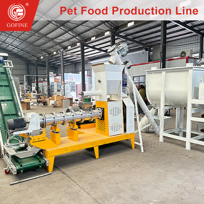 Nhà máy chế biến thực phẩm vật nuôi Đường dây sản xuất thực phẩm chó