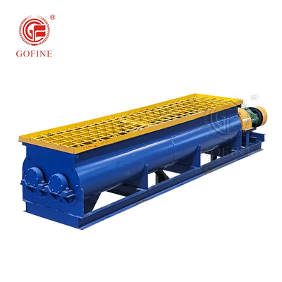 Máy trộn phân bón băng ngang 380V có công suất 2-8t/h