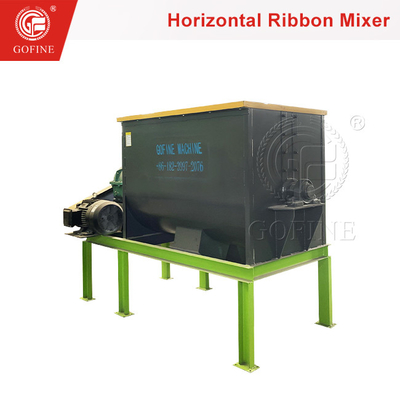 Sản xuất phân bón hợp chất hữu cơ 2-8 T/H Máy trộn ruy băng ngang