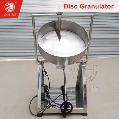 Máy điều chỉnh bằng tay Granulator Ceramsite nhỏ được điều khiển bởi PLC