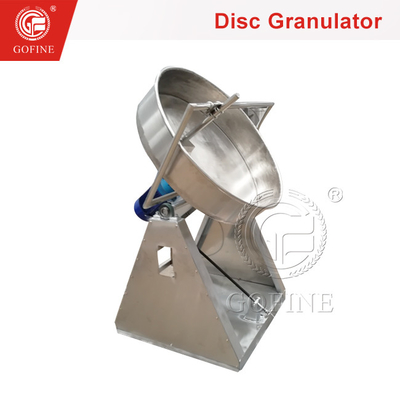 Dễ dàng để làm sạch thép không gỉ Mini Potash phân bón Granulator