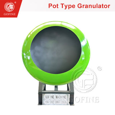 1-3t / h dây chuyền sản xuất phân bón hữu cơ loại nồi Granulator máy