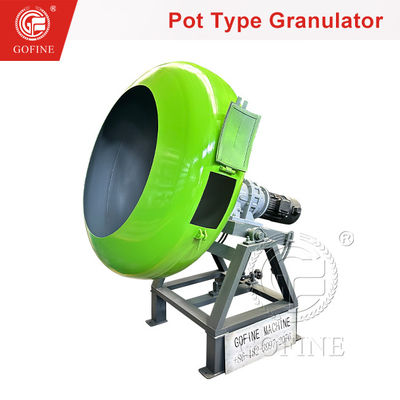 Round Pot Granulator Máy Granulator phân bón hữu cơ