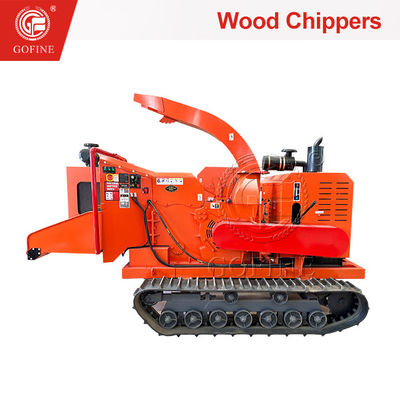 5 Blade High Speed Cutting Tree Branch Crusher Chipper gỗ