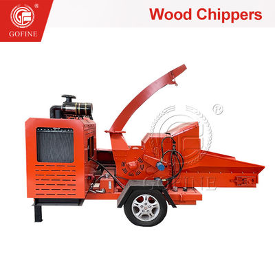 Một nút điều khiển khu vườn Wood Chipper Brush Chipper