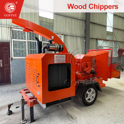 Điện khởi động Đồ chơi Wood Chipper Wood Biomass Shredder