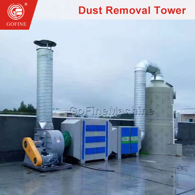 Tháp lọc ướt loại bỏ bụi theo chiều dọc trong công nghiệp