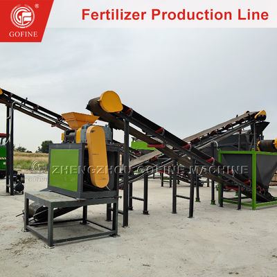 Đường dây sản xuất phân bón hạt bột gypsum cải thiện đất