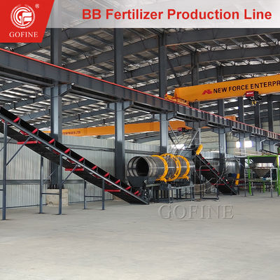 Thiết bị sản xuất phân bón NPK với dây chuyền sản xuất phân bón pha trộn