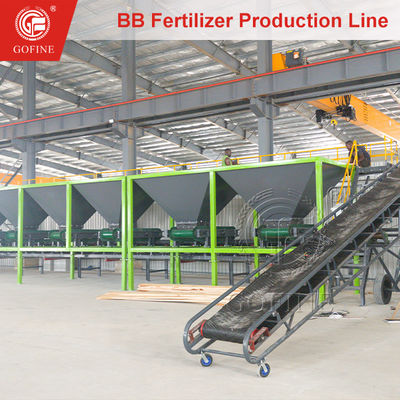 Hệ Thống Trộn Phân Bón Hỗn Hợp Tự Động Cho Dây Chuyền Sản Xuất Phân Bón NPK