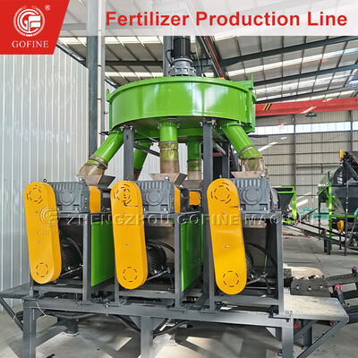 Manure fertilizer production line