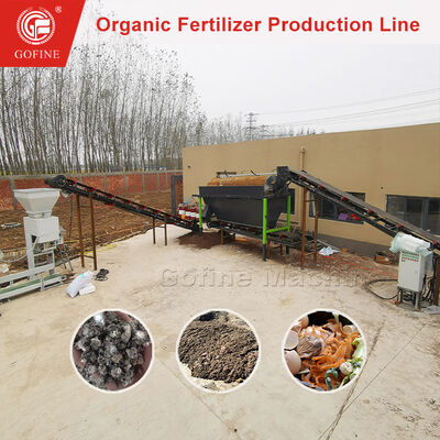 Thiết bị dây chuyền sản xuất phân bón hoàn chỉnh cho phân bón chất thải đô thị