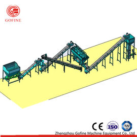 Nhà máy sản xuất phân bón hữu cơ bán tự động Chạy đáng tin cậy Bảo trì dễ dàng