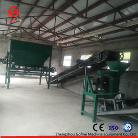Máy làm phân bón vô cơ 3T / H Màu xanh Công suất lớn