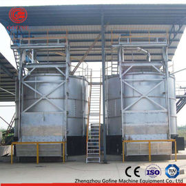 Tích hợp lớp phân gà Phân chuồng lên men hiếu khí