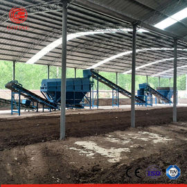 Thiết bị sản xuất phân bón hữu cơ Compost Hoạt động ổn định công suất cao