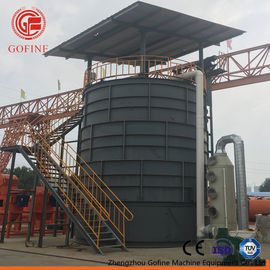 Máy phân bón phân chuồng lợn có thu gom và tái chế