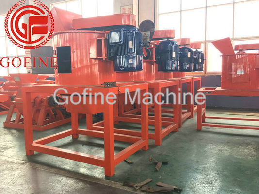 Máy chế biến phân bón 8T / H Máy nghiền chuỗi phân trộn ngang