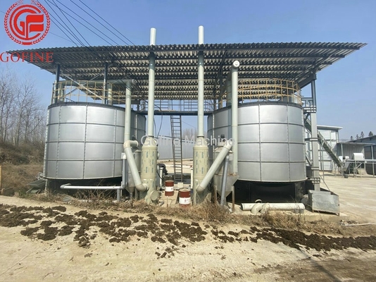 32CBM Phân động vật Phân vi sinh hiếu khí Bể lên men