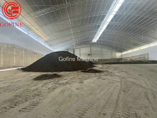 5-7M3 / D Phân bón hữu cơ Máy lên men Phân chuồng Thiết bị tàu lên men