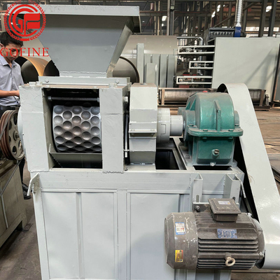 Hợp chất 1,5TPH Máy tạo hạt phân bón con lăn đôi Ép đùn để tạo hạt phân bón