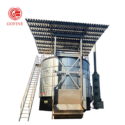 Phân trộn tùy chỉnh Sản xuất phân bón Bình lên men Chất thải thực phẩm Trang trại gà gia cầm